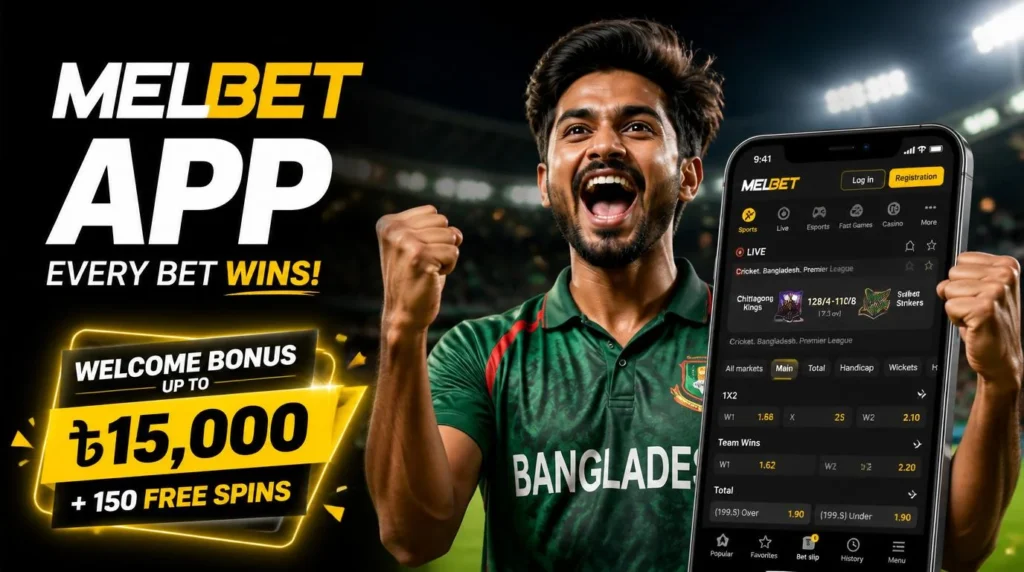 Melbet app download for Android APK and iOS in Bangladesh